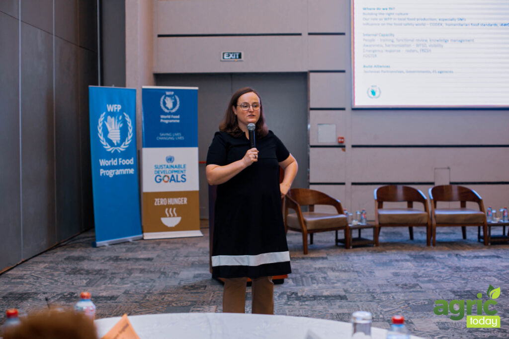 Mrs. Virginia Siebenrok – Chief FSQA, WFP HQ, Rome