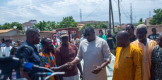 Feed Ghana Project: MoFA donates 1000 fertilizers to vegetable farmers in Adenta and Ga East Municipal as part of the Initiative to boost production