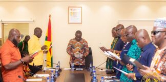 Ghana Cocobod Board reconstituted.