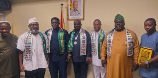 Hon. Eric Opoku recieves 2 honorary awards from the Office of the Special Envoy to the African Union