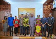 Olam Agri Ghana pays courtesy call on President John Dramani Mahama