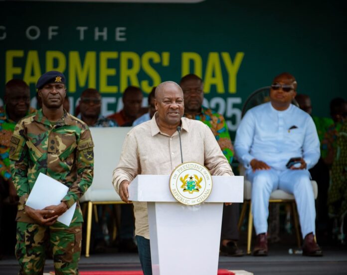 President Mahama. Farmers' Day
