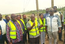 Irrigation for Wealth: Agric Minister pays a working visit to assess the 75% completion of Kpong Irrigation Scheme rehabilitation