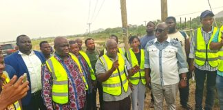 Irrigation for Wealth: Agric Minister pays a working visit to assess the 75% completion of Kpong Irrigation Scheme rehabilitation