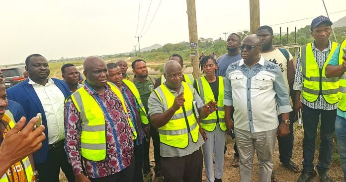 kpong irrigation scheme, agric minister