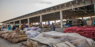 Adjen Kotoku Onion Market shut down