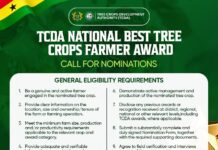 TCDA officially opens nominations for the national best tree crop awards