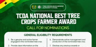 TCDA officially opens nominations for the national best tree crop awards